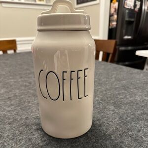 Rae Dunn Ceramic Coffee Canister